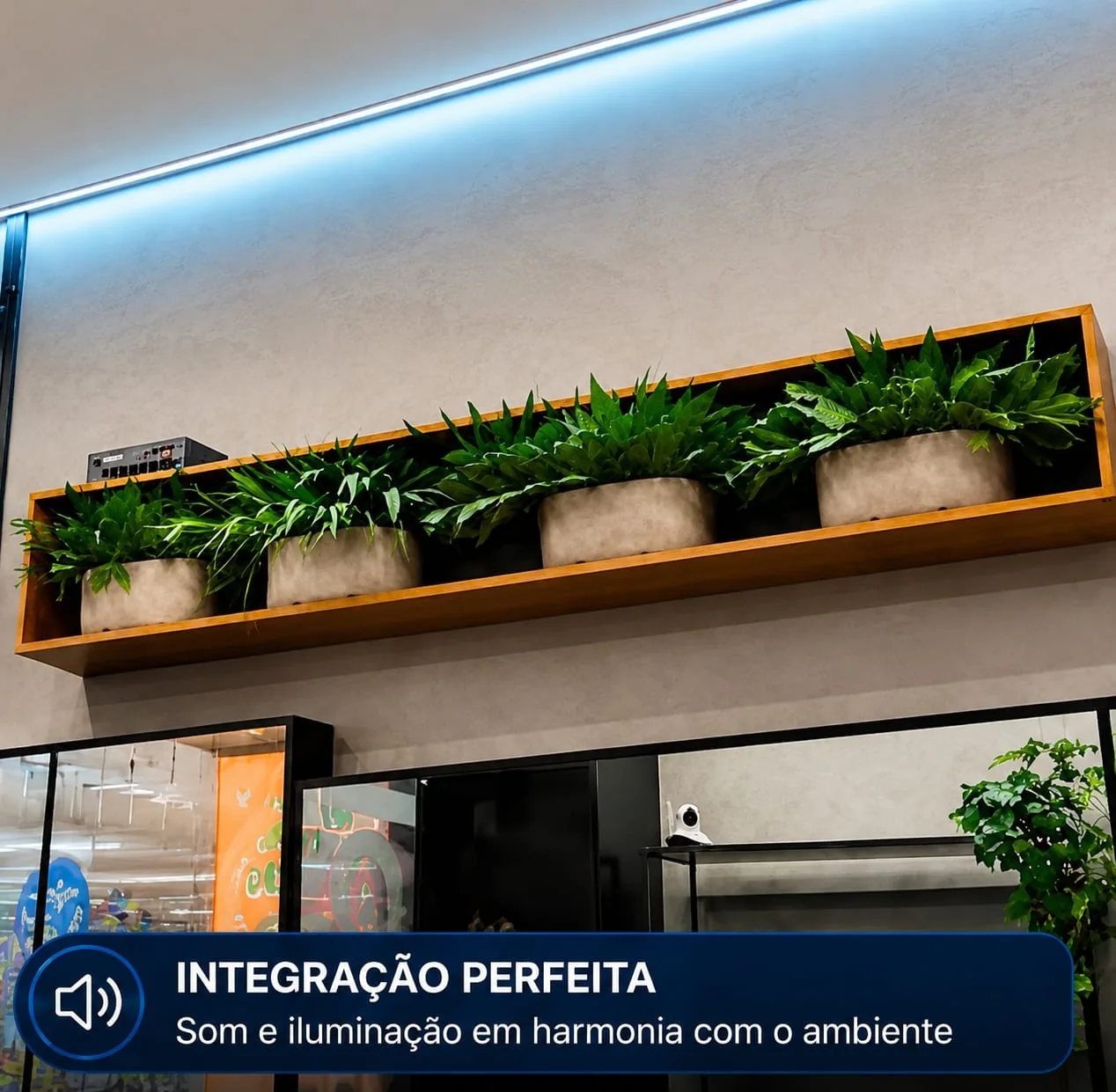 Infraestrutura elétrica e iluminação